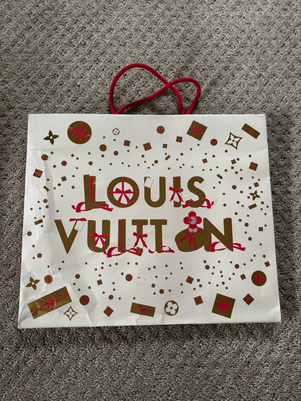 Louis Vuitton Limited Edition 2023 Holiday Gift Bag